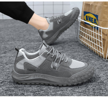 (🔥 50% de descuento - ¡No te lo pierdas!) Zapatos de Exterior FOSTCARD para Hombre | Soporte de Arco Avanzado, Gamuza Antideslizante y Confort Total