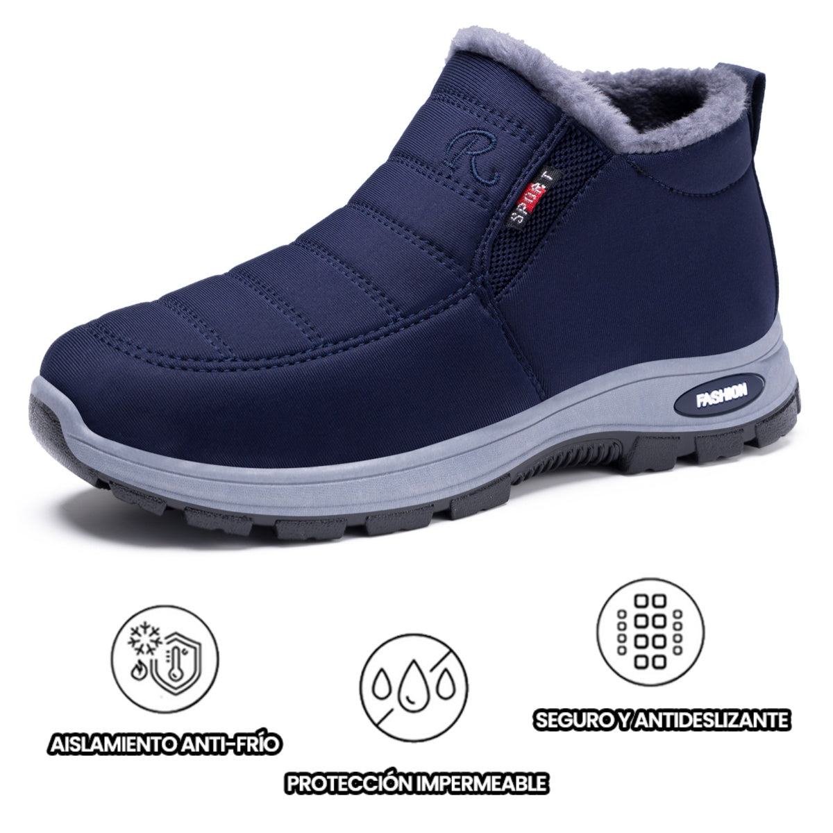 Fostcard® - Calzado ortopédico ergonómico de invierno para dolor de pies, rodillas y espalda - Unisex