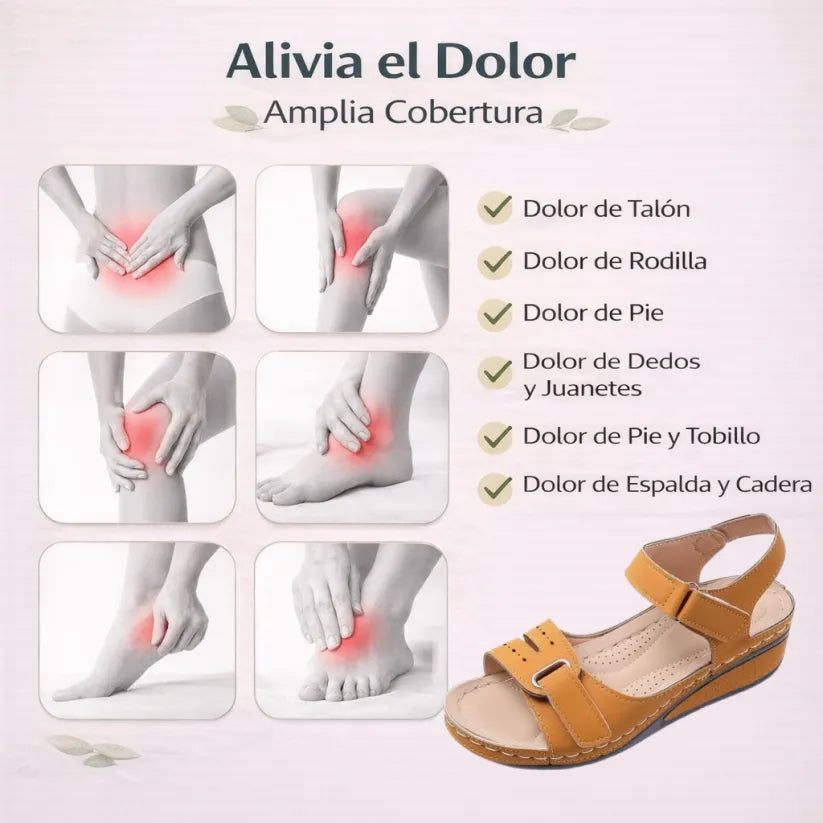 🔥50% de descuento hoy - ¡No te lo pierdas! Sandalias ortopédicas de verano, diseño ergonómico ✅Alivian el dolor, cómodas y transpirables, ajustables con cierre de velcro✅