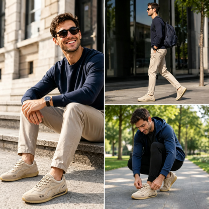 🎉¡Último día! ¡70% de descuento!✅ Zapatos ortopédicos adecuados para personas con problemas en los pies, zapatos de senderismo con soporte que brindan apoyo al arco, alivian el dolor articular y de los pies, son antideslizantes y cómodos.（副本）