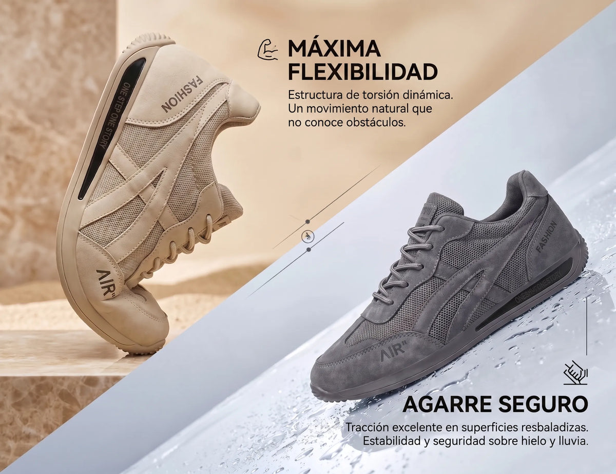 🎉¡Último día! ¡70% de descuento!✅ Zapatos ortopédicos adecuados para personas con problemas en los pies, zapatos de senderismo con soporte que brindan apoyo al arco, alivian el dolor articular y de los pies, son antideslizantes y cómodos.（副本）