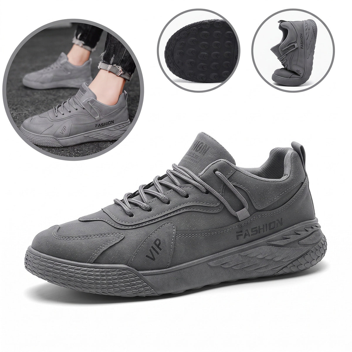(🔥¡60% de descuento hoy - no te lo pierdas!🔥) Zapatos casuales/deportivos ortopédicos cómodos y ergonómicos ✅ Soporte de arco: alivia el dolor de pies