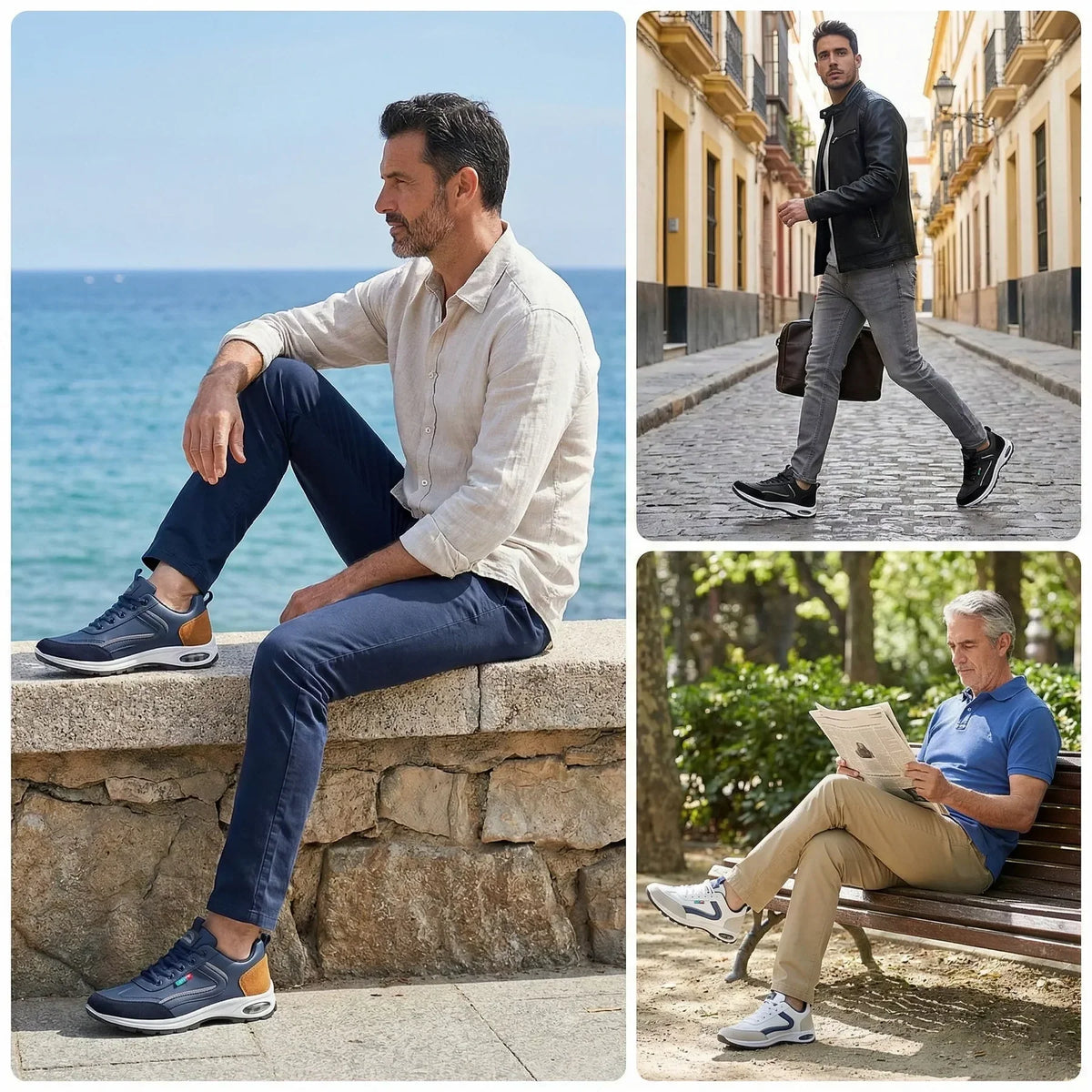 🎉 ¡Último día! ¡50% de descuento! ✅ Calzado ortopédico diseñado específicamente para personas con problemas en los pies; ofrece soporte para el arco y alivia el dolor de espalda, articulaciones y pies.