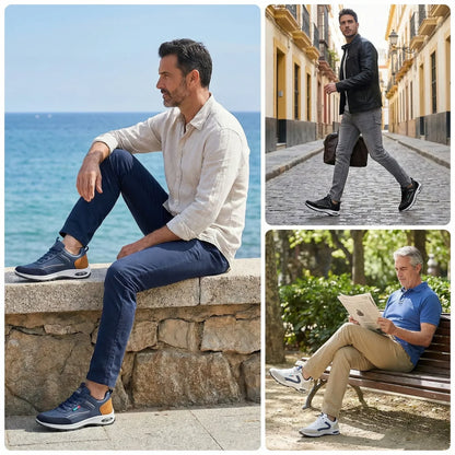 🎉 ¡Último día! ¡50% de descuento! ✅ Calzado ortopédico diseñado específicamente para personas con problemas en los pies; ofrece soporte para el arco y alivia el dolor de espalda, articulaciones y pies.