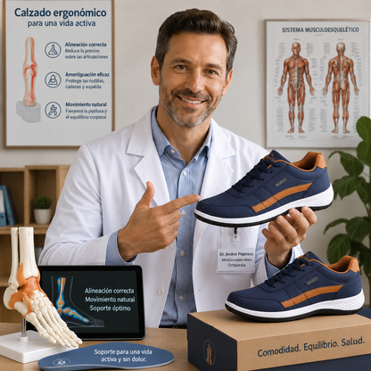 ¡Último día con un 50% de descuento! ⏰ FOSTCARD® |Alivio del dolor de pies y la fascitis:  calzado ortopédico cómodo y transpirable.