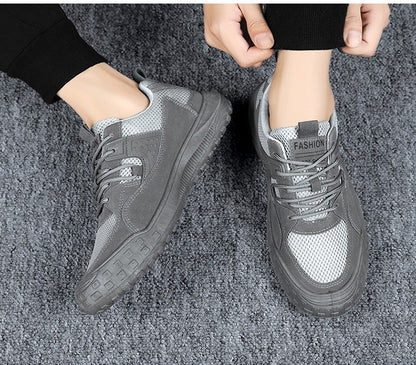 (🔥 50% de descuento - ¡No te lo pierdas!) Zapatos de Exterior FOSTCARD para Hombre | Soporte de Arco Avanzado, Gamuza Antideslizante y Confort Total