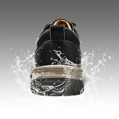 🎁Último día para un 50% de descuento, ¡no te lo pierdas!⏰Hecho de piel de becerro australiana🐂Soporte para el pie: alivia el dolor de pies✅Impermeable y antideslizante, cómodo para caminar.